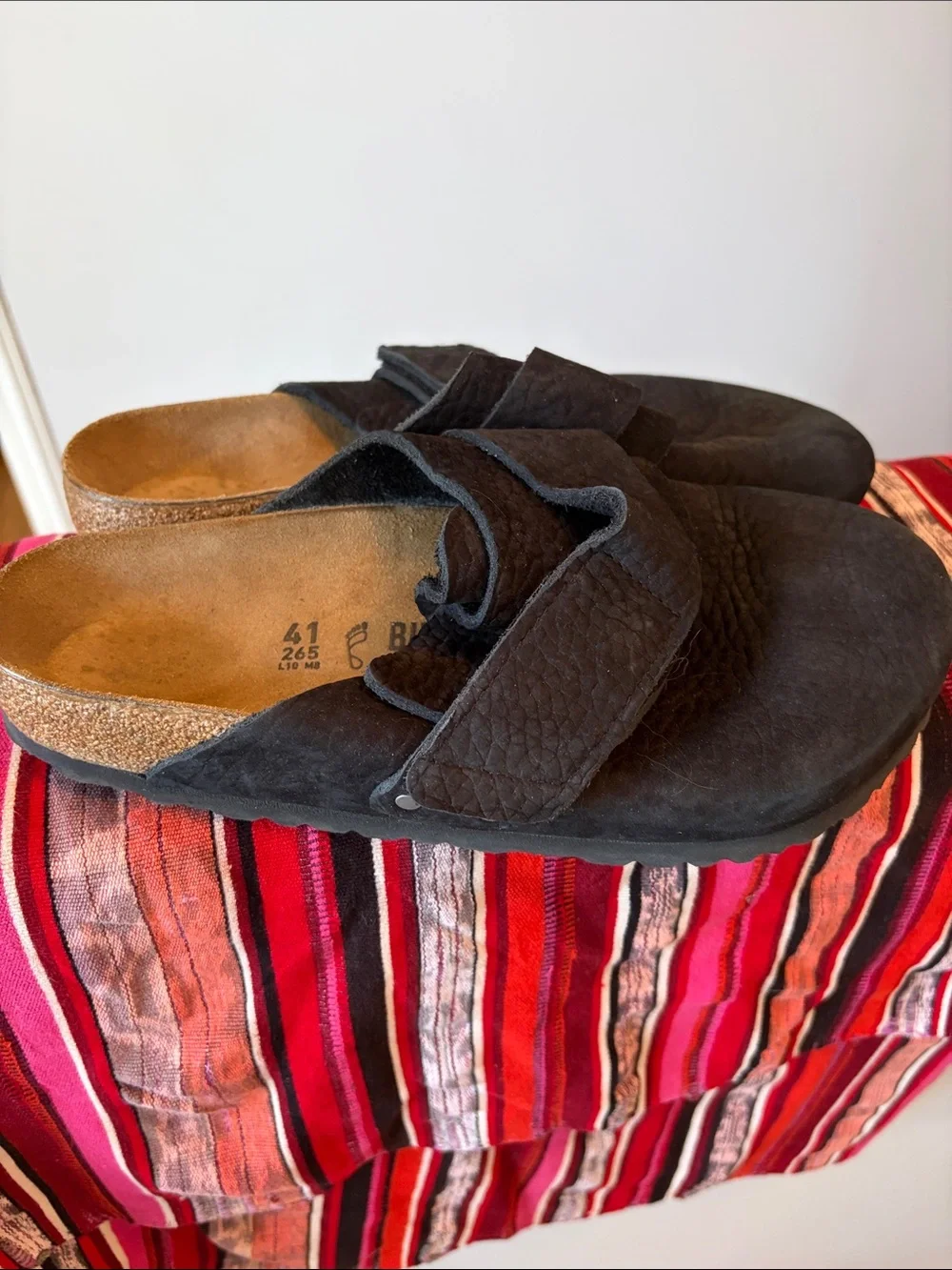 Men's Birkenstock Black Slip-On Clogs